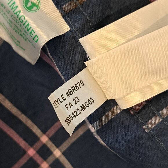 J. Crew Men's M Slim Fit Flex Washed Button Down Shirt New With Tag Style #BR879 - Picture 11 of 16